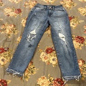 Rewaah Super High Rise Mom Jean
